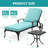 Sedalia 45" Long Reclining Single Chaise with Cushions-1999331321