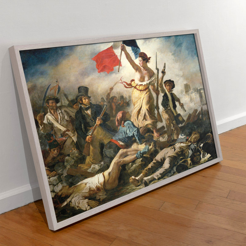 Révolution, reproduction d'art, impression sur toile, liberté, impression sur toile, Eugène Delacroix, reproduction d'art sur toile.