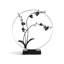 Black Orchid Handmade Decorative Object