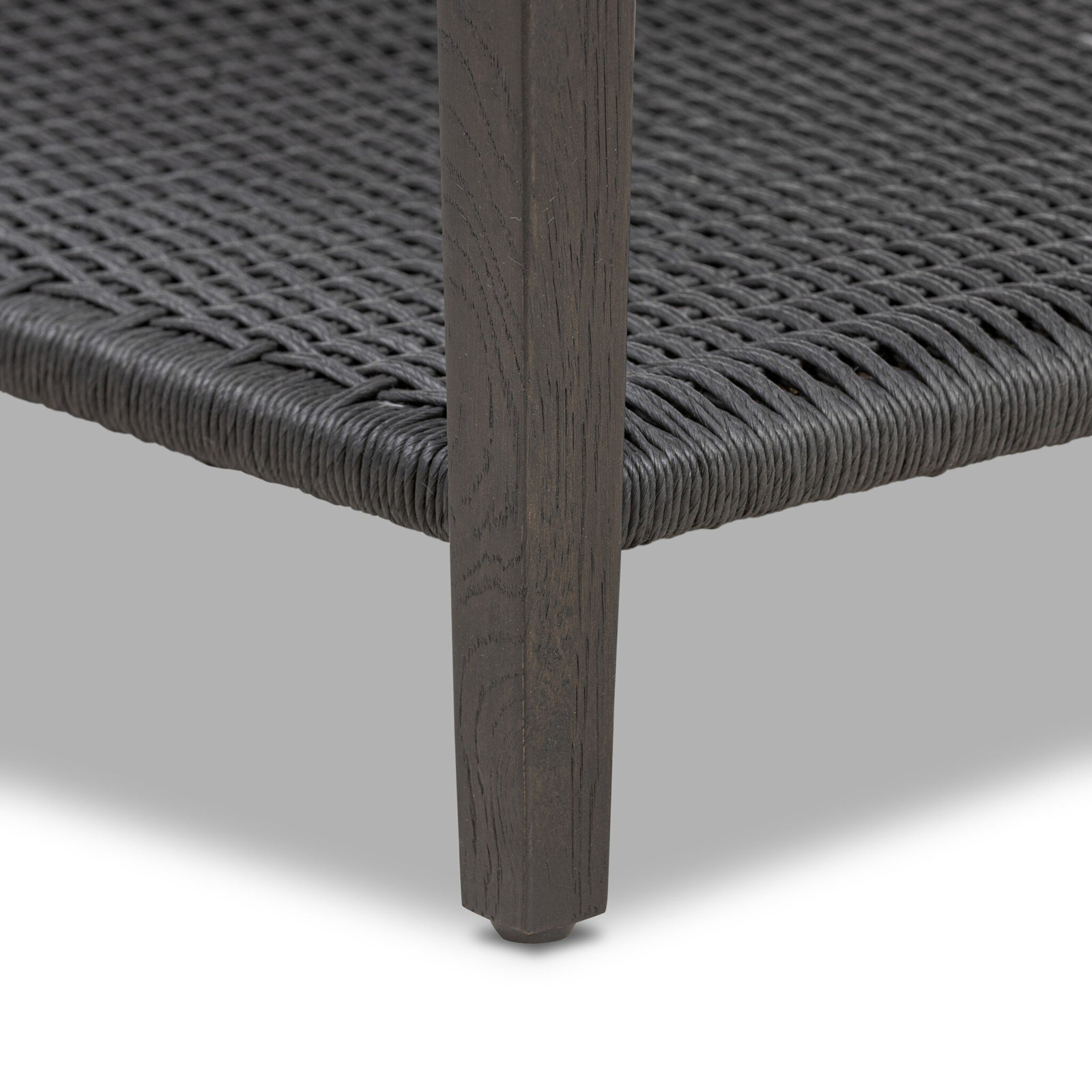 Mott Nightstand, Smoked Black