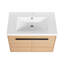 30 Inch Bathroom Vanity With Resin Countertop Sink For Durability And Style