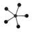 5 - Light Dimmable Cylinder Chandelier