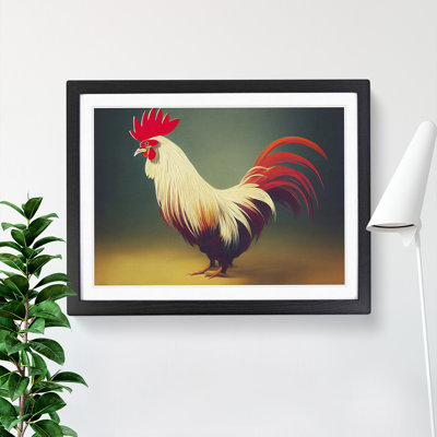 Euphoric Rooster - Framed Print