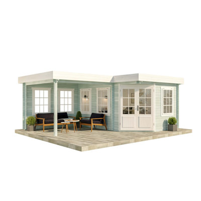 610 cm x 457 cm Gartenhaus Marvel