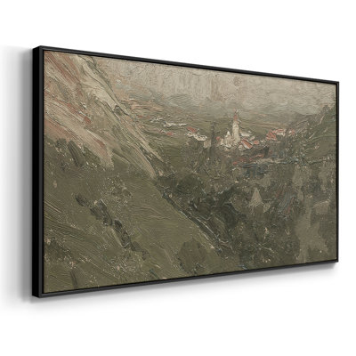 Série paysage - DCCCL - Toile tendue avec châssis encadré - Prêt à être accroché