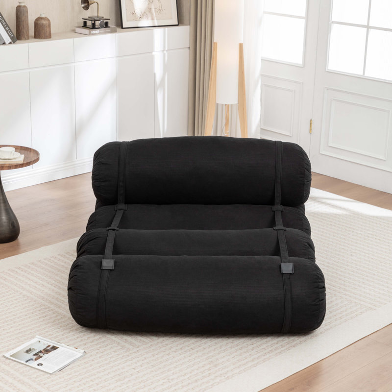 Adjustable Floor Sofa, Corduroy Lazy Sofa With Adjustable Straps For Versatile Configurations, Multi-Person Leisure Chair, Suitable For Living Room, Bedroom And More