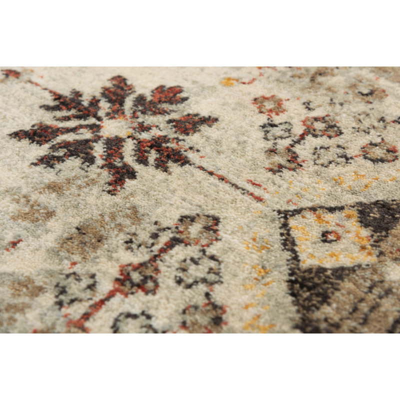 Tapis beige / brun en laine Maratea, Rectangle 10 pi x 13 pi