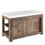 Comptoir de bar en bois avec extension-115160079