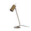 Lampe de table industrielle Kongsvinger avec corps en métal, finition cuivre rétro, 21,7 x 3,1 pouces | Hauteur: 21,7 po, diamètre du capuchon: 3,1 po | Douille E27 (40 W maximum), câble de 78,7 pouces, indice de protection IP20 | Parfait pour la décoration et le bureau modernes-90930316