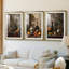 FLORAL Series DCCXII - Impression encadrée sur mesure de qualité supérieure - 3 pièces-1820980369-1820980370