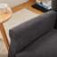 Fauteuil d'appoint rembourré à oreilles avec table d'appoint-2048159169