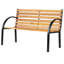Banc de jardin en acier Hollo