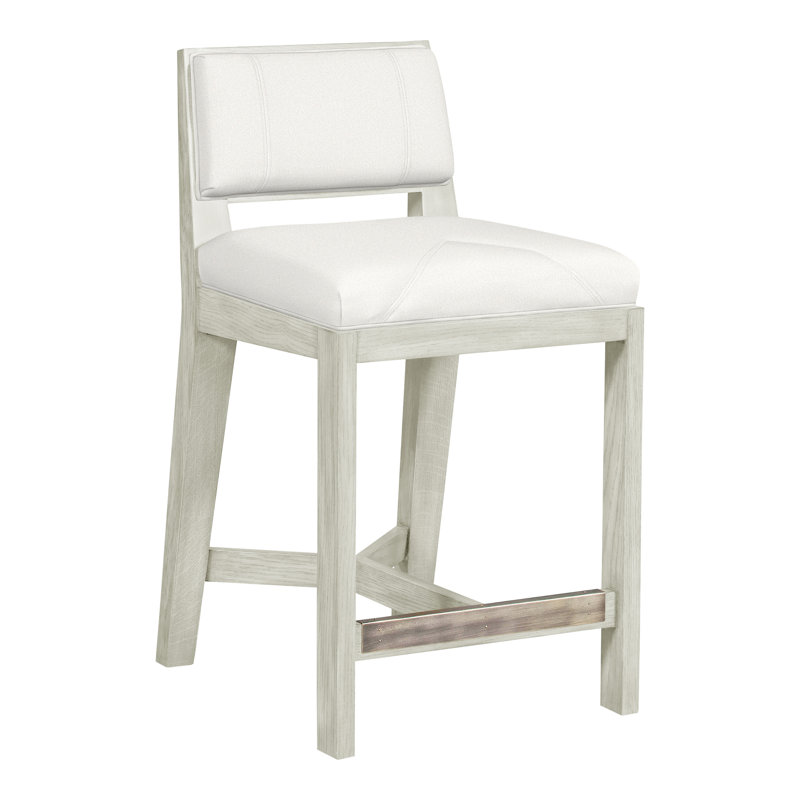 Thom Filicia Solid Wood 26.5" Counter Stool, Wrenn, Tommy Snow
