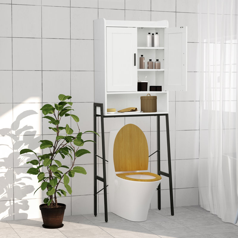 Gafur Over The Toilet Storage, White