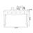 White Solid Wood Rectangular Console Table-1926288832