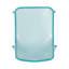 Chaise empilable d'extérieur, assise en maille, 66 x 56,5 x 66 cm, couleur turquoise, style moderne, résistante aux intempéries, 66 x 56,5 x 66 cm