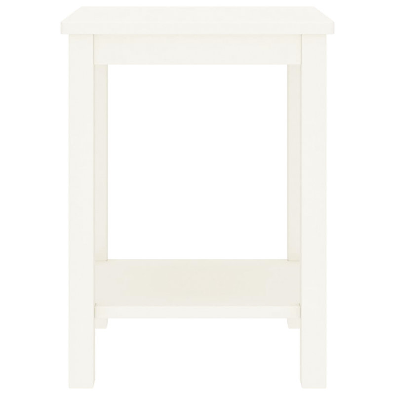 35cm W Solid Wood Bedside Table