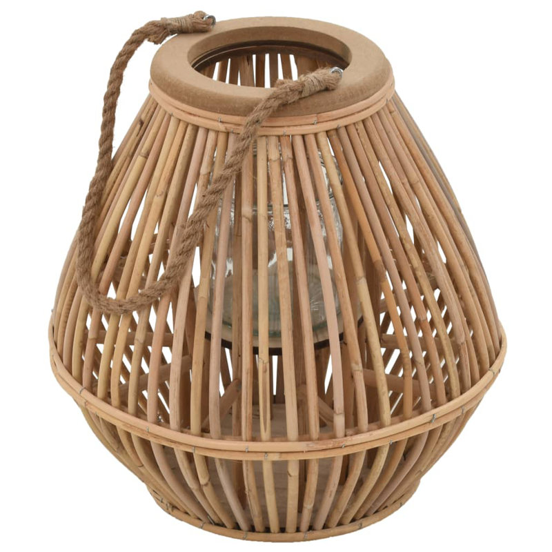 Rattan Wall Lantern