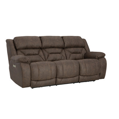 Zianya Upholstered 89'' Power Reclining Sofa