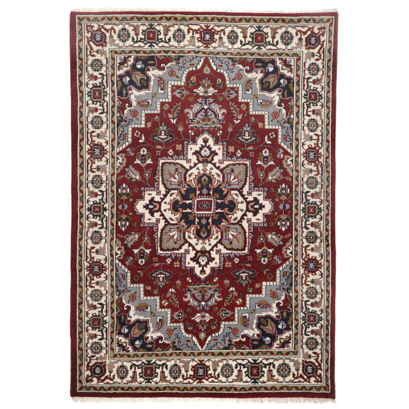 Pip Oriental Wool Hand Woven Area Rug, Rectangular 160 x 230cm