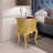 Hayworth Gilded Solid Wood Nightstand
