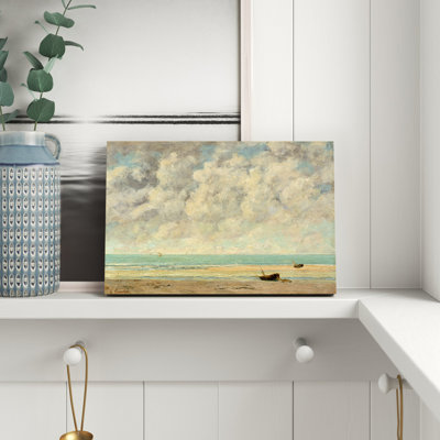 " The Calm Sea " by Gustave Courbet Painting Print