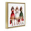 Art mural sur toile Trendy Christmas Girls par Amanda Greenwood
