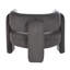 Chaise d'appoint Mercer - Gris anthracite