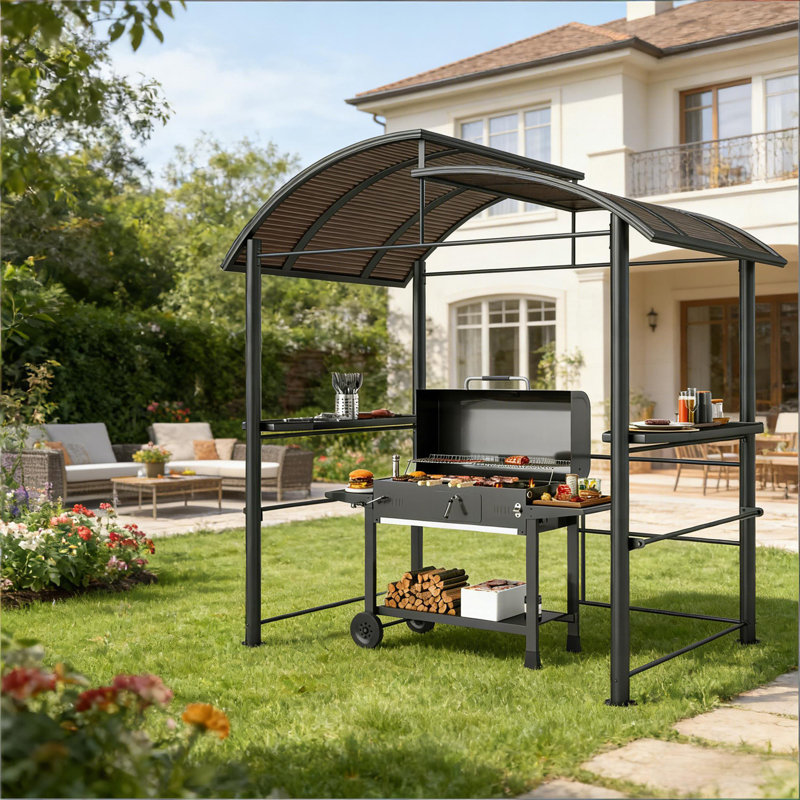 Auvent extérieur pour pergola, auvent de barbecue pour piscine, abri pour abri de jardin