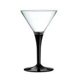 Polycarbonate Martini Glass - 6 Pieces - Amber