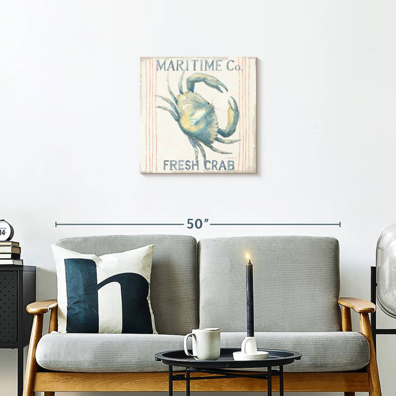 Plaque murale Kema Floursack Nautical Square III, H 20 po x l 20 po