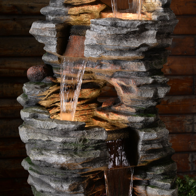 Fontaine à DEL 4 niveaux