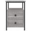 Orlie 34cm W Iron Bedside Table-826484599