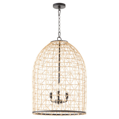 3LT RATTAN PENDANT