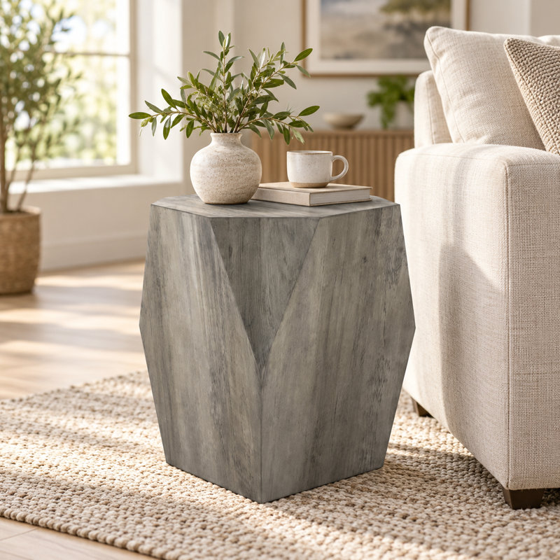 Table de bout John Block, Gris
