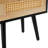 Okawville Rattan Nightstand with Drawer Bed Side Table Modern Nightstand Bedroom End Tables-1188404851