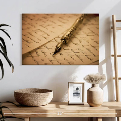 Écriture de lettre antique Senne