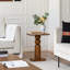 Arquita Solid Wood Pedestal End Table-237390712