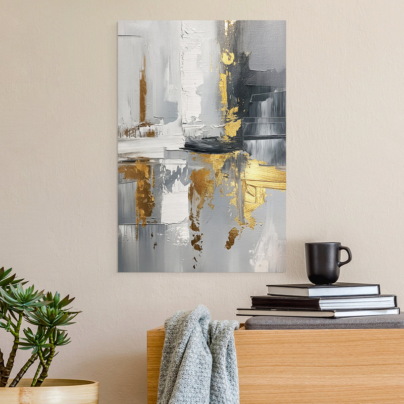 Série ABSTRACT CDXC - Impression sur toile seulement - NON CADRE