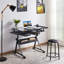 Rectangular Height Adjustable 121cm L Training Table