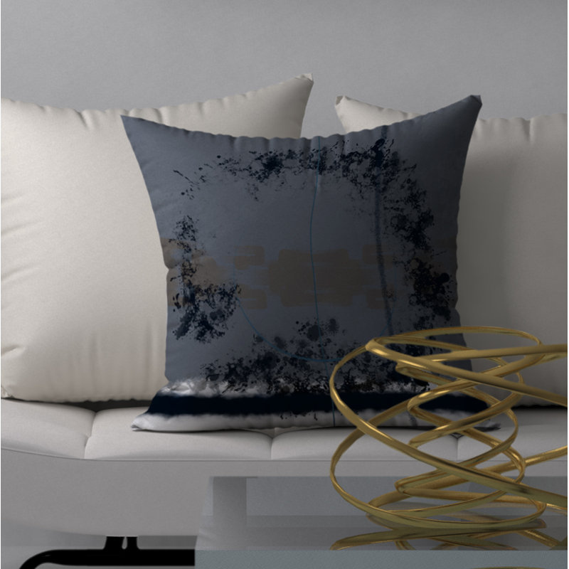 Reversible Throw Pillow, 18" x 18"