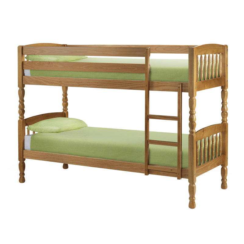 Kaneshiro Bunk Bed with Built-in Ladder Included, Single (3'), None Included