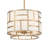 Abbeville 4 - Light Dimmable Drum Chandelier-1055375125
