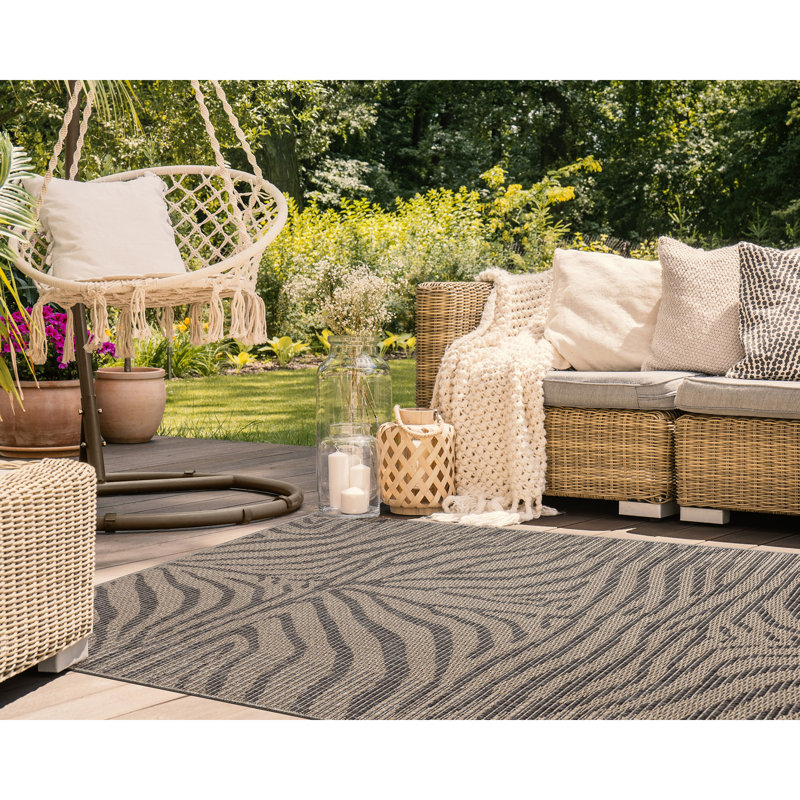 Tapis intérieur / extérieur Milenka, Rectangle 3 pi 3 po x 4 pi 11 po