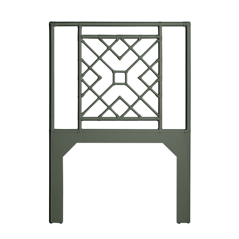 Camden Open-Frame Headboard, Twin, Evergreen