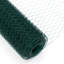 Fil de poulet vert floral hexagonal galvanisé de grande taille 60M, filet de volaille extérieur antirouille pour le jardin, grande clôture de poulailler