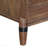 Tranquility Bookcase Pier, Minimal Assembly Required, Walnut Finish