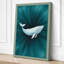 Whale in Convergence Modern - Wrapped Canvas-1324475154-1324475159