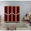 Rumsey 4 Door Manufactured Wood Wardrobe-850133959