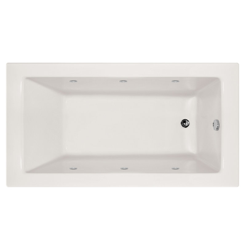 Sydney 66'' x 36'' Acrylic Bathtub, Right